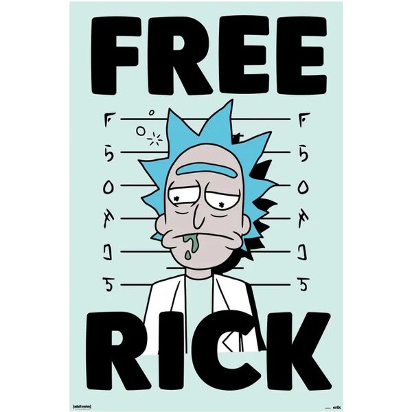 leroy merlin poster rick & morty 61x91.5 cm