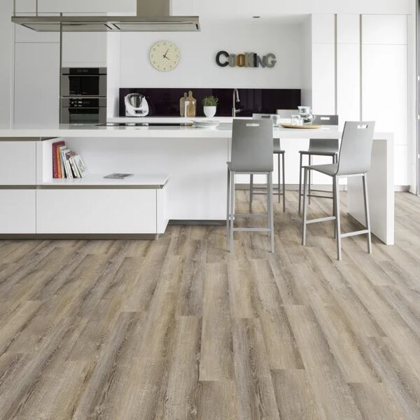 gerflor lastra pavimento in lvt  in spc autoadesivo passaggio importante balagrey sp 2.5 mm