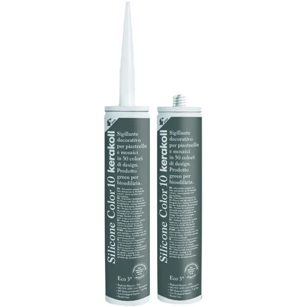 kerakoll silicone sigillante  fugabella eco 10 grigio 310 ml