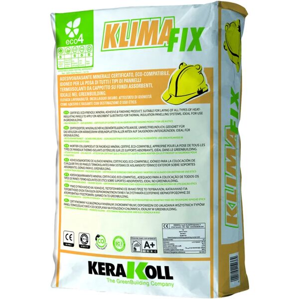 kerakoll collante rasante  klima fix 25 kg