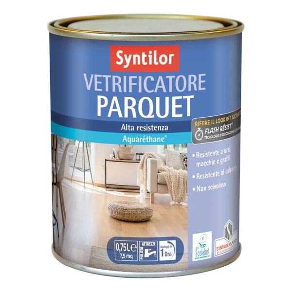 syntilor vetrificatore per parquet  trasparente lucido 0.75 l