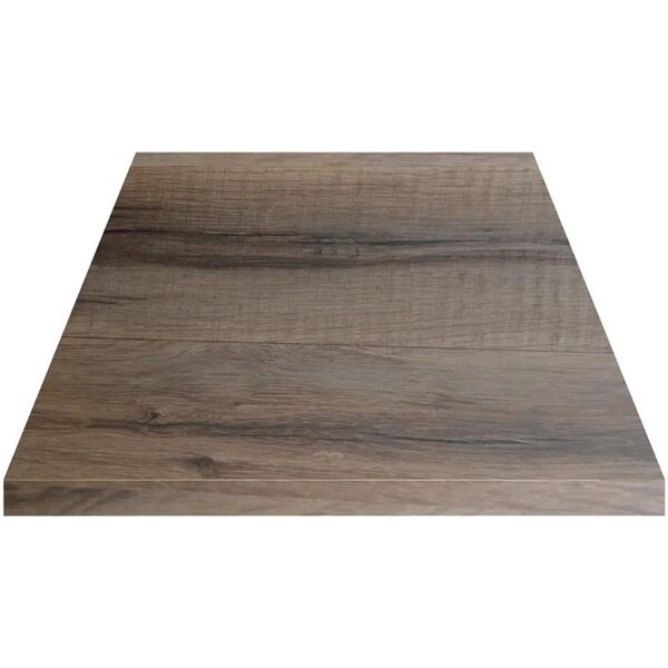 delinia piano cucina su misura in hdf wood rovere chiaro , spessore 6 cm