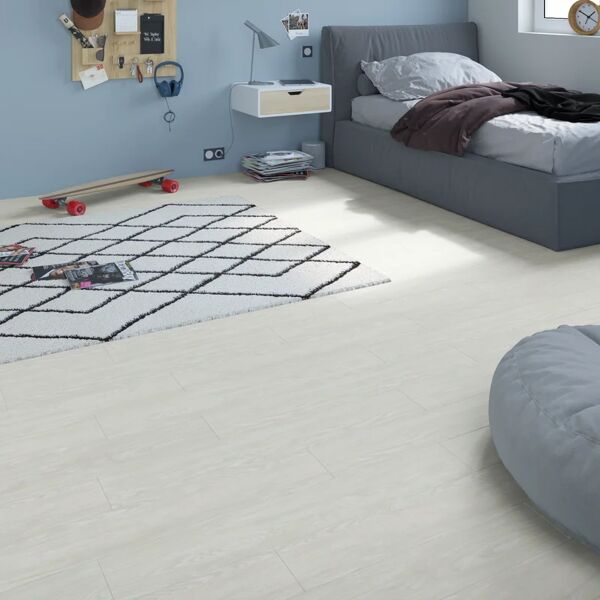 artens lastra pavimento in lvt  in spc flottante clic passaggio moderato polar bianco sp 4 mm