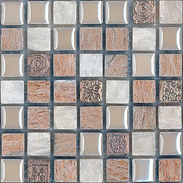 ston campione di mosaico pietra campione beige ardesia beige sp. 8 mm.