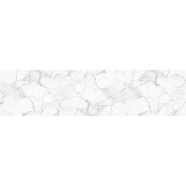 leroy merlin sticker paraschizzi adesivo backsplash marmo bianco 180x45 cm multicolore