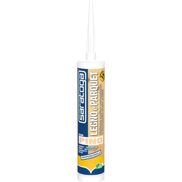 saratoga silicone sigillante  legno e parquet pino 310 ml