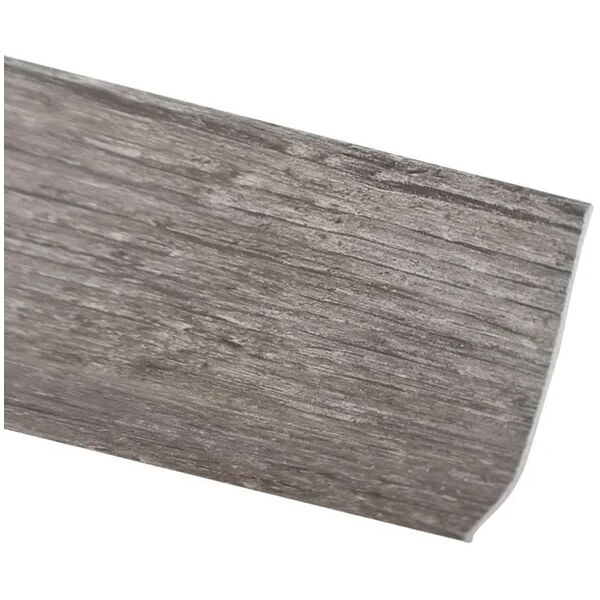 leroy merlin battiscopa nobi in pvc pellicolato rovere grigio spessore 2 x h 70 x l 2000 mm, 10 pezzi