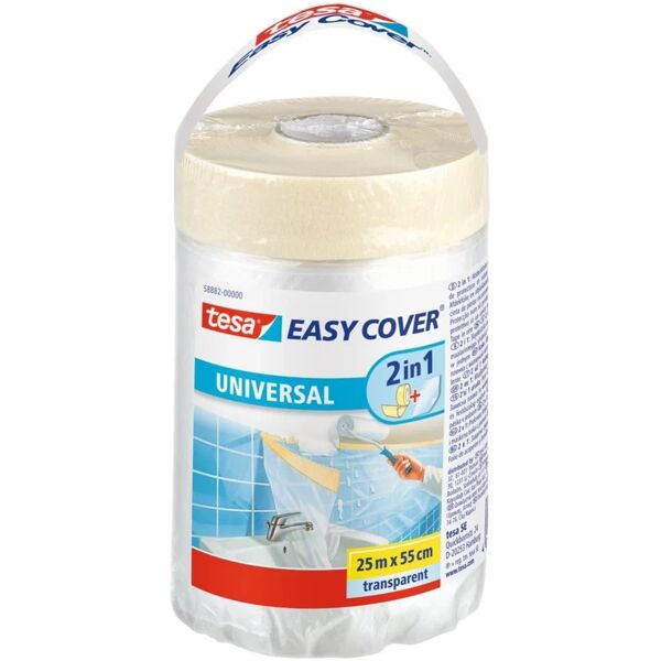 tesa telo protettivo  easy cover® film universale 25 x 0.55 m trasparente