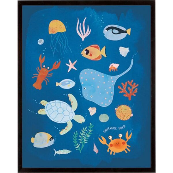 leroy merlin stampa incorniciata ocean community 42 x 52 cm