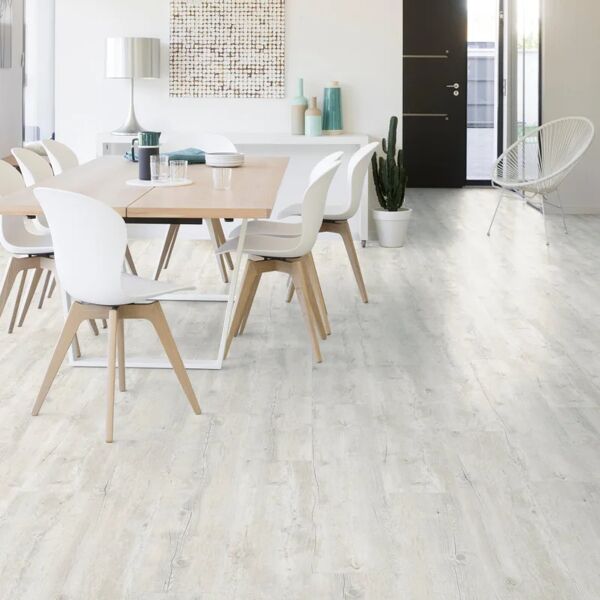 gerflor pavimento in lvt  in spc flottante clic passaggio importante pecan light rovere sbiancato sp 4.2 mm