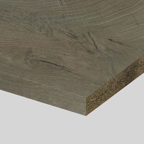 leroy merlin piano cucina in truciolare rovere nodato oak endgrain l 300 x p 60 cm, spessore 3.9 cm