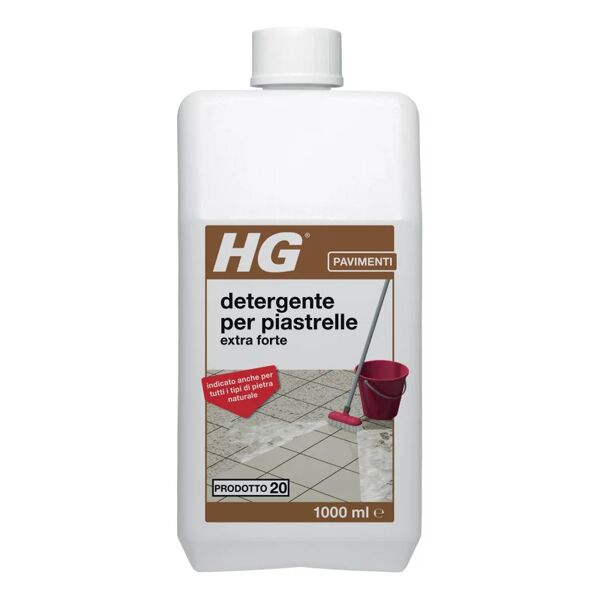 hg detergente pavimenti  detergente piastrelle extra forte- 20 1 l