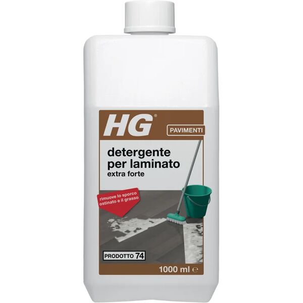 hg detergente per pavimenti in laminato  forte 1 l