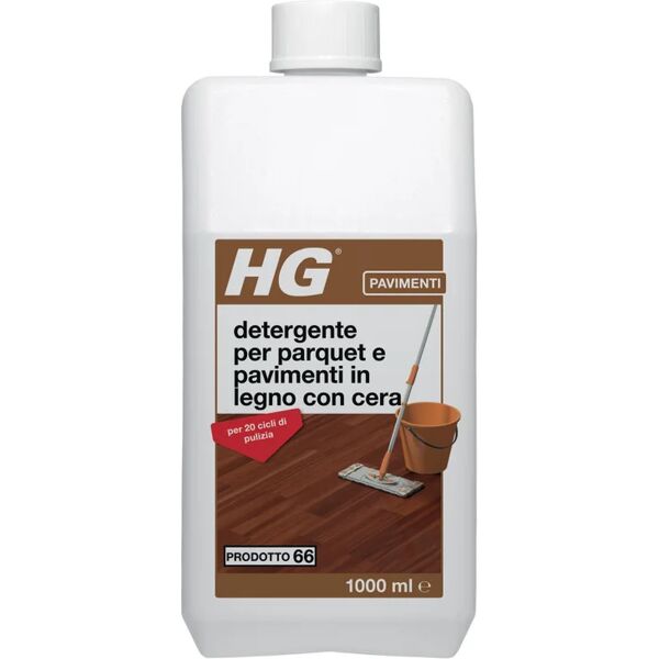 hg detergente  pavimenti con cera 1 l