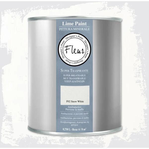 fleur fondo/primer per effetto decorativo nuvolato bianco 0.75 l