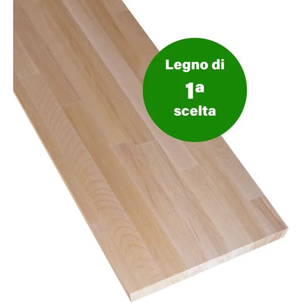 leroy merlin tavola lamellare in legno di faggio, 1° scelta 30 x 120 cm sp 18 mm