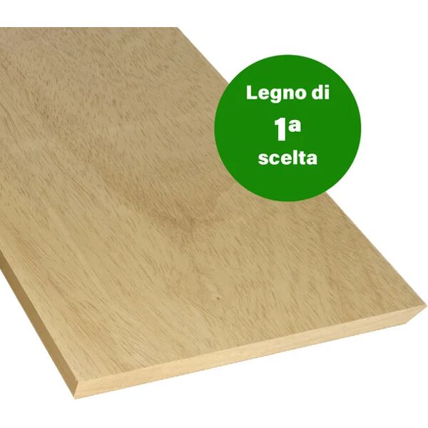 aschieri de pietri tavola lamellare in legno di ayous, 1° scelta 50 x 200 cm sp 18 mm