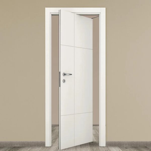 cooplegno porta rototraslante city bianco l 70 x h 210 cm destra