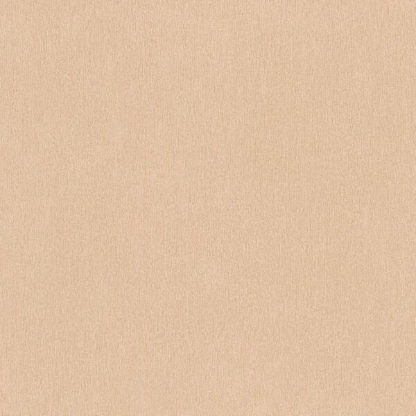 a.s. creation carta da parati dreamflowery unito beige cuoio, 53 cm x 10.05 m
