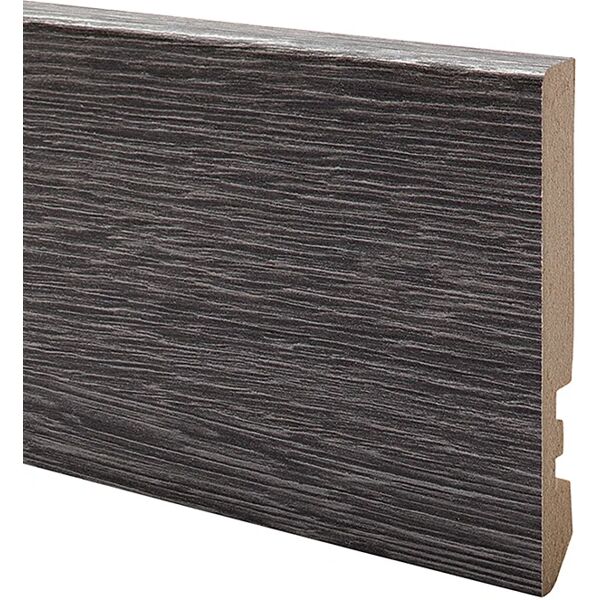 leroy merlin battiscopa classic coordinato porta starwood in mdf verniciato grigio sp 10 mm, h 6.5 cm x l 2.2 m, 5 pezzi