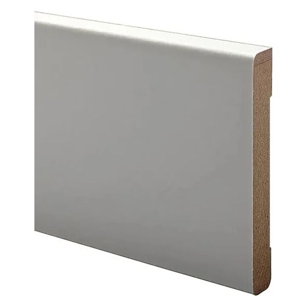 leroy merlin coprifilo per porta da interno in mdf colore bianco p 10 x h 65 x l 2250 mm, 5 pezzi