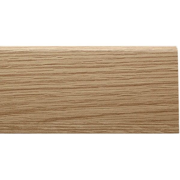 leroy merlin battiscopa classic young in mdf verniciato rovere sp 15 mm, h 6.5 cm x l 2.4 m, 5 pezzi