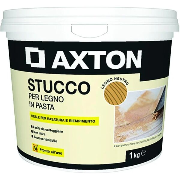 axton pasta per legno  bianco 1000