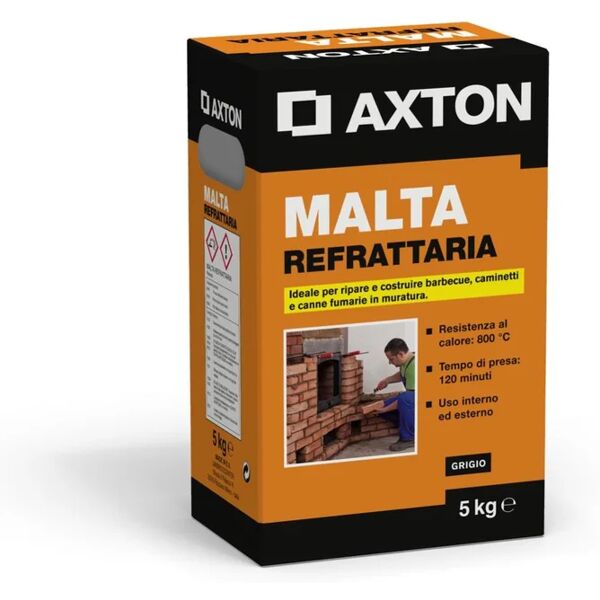 axton malta ripristino calcestruzzo  refrattaria 5 kg