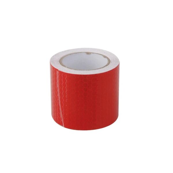 leroy merlin nastro adesivo di segnalazione rifrangente autotreni rosso h50 l 2mt pvc 200 x 5 cm
