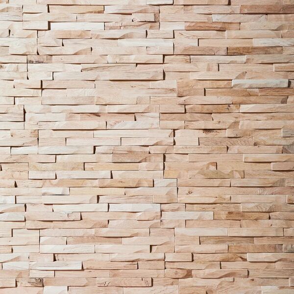 wood2wall rivestimento decorativo in legno riv. deco bastide beige da interno