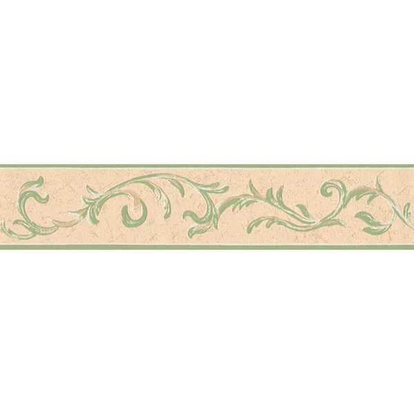 leroy merlin bordo per carta da parati tralcio verde 13.3 cm x 5 m