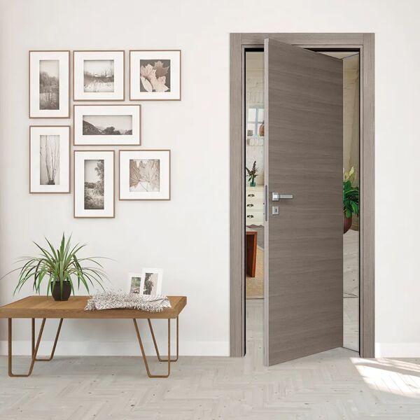 leroy merlin porta rototraslante cambridge rovere grigio l 80 x h 210 cm reversibile