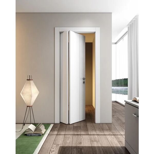 leroy merlin porta pieghevole a libro asimmetrica incanto v bianco latte l 60 x h 210 cm sinistra