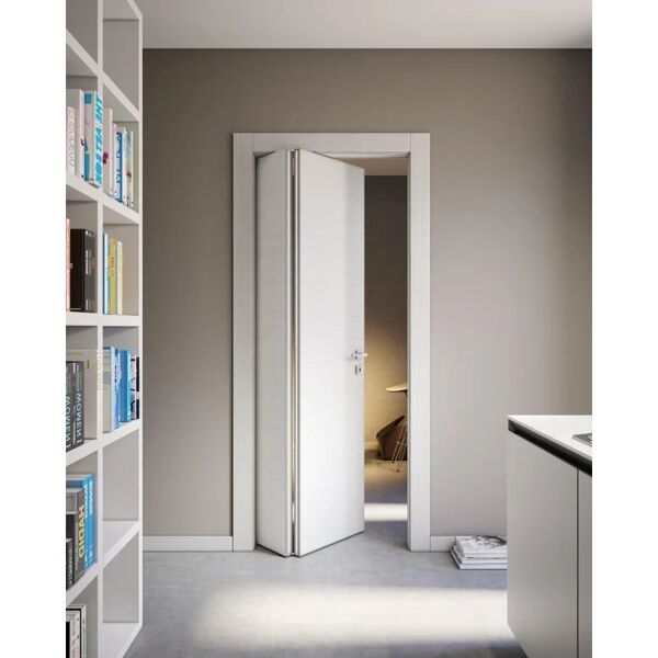 leroy merlin porta pieghevole a libro asimmetrica rimini bianco matrix l 60 x h 210 cm sinistra