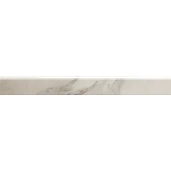 leroy merlin piastrella battiscopa magistra colore bianco h 0.95 x l 60 cm x sp 9.5 mm