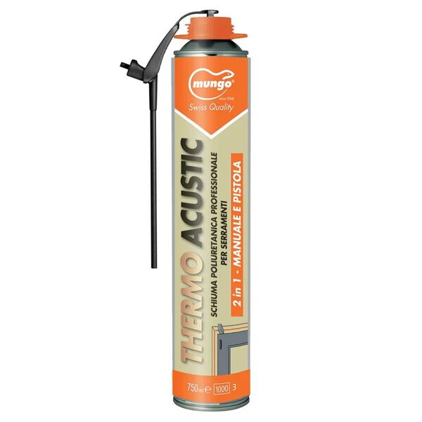 leroy merlin schiuma espansa poliuretanica thermoacustic per isolare 750 ml