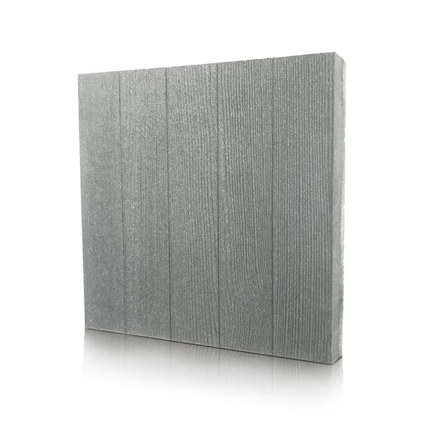 leroy merlin lastra wood stone evo in cemento 50 x 50 cm, spessore 40 mm