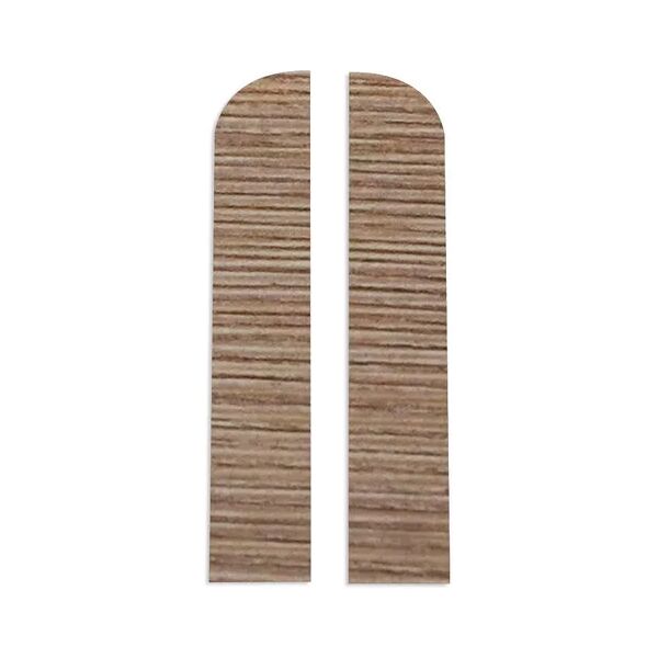 leroy merlin fine del corrimano in pvc legno l 7 x h 1.2 cm