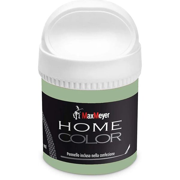 maxmeyer - pittura lavabile colorata homecolor pennello incluso ml 80 scarlet