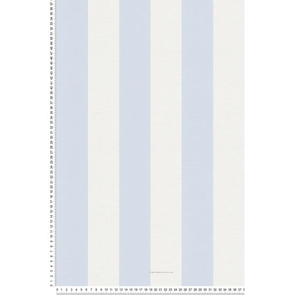 as creation carta da parati a strisce blu e bianco - 53 cm x 10,05 m - livingwalls