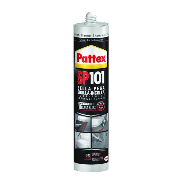 henkel pattex sigillante sp 101 colorato - ml.280 bianco