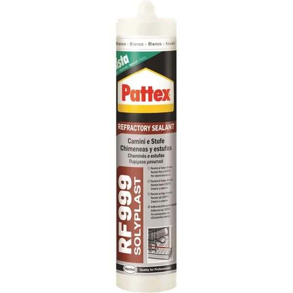 henkel pattex sigillante refrattario sista rf 999 colorato - ml.300