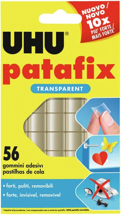 uhu pasta adesiva  patafix 96 mm x 170 m