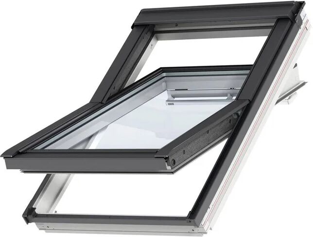 velux finestra da tetto (faccia inclinata)  ggl uk04 2068 manuale l 134 x h 98 cm bianco