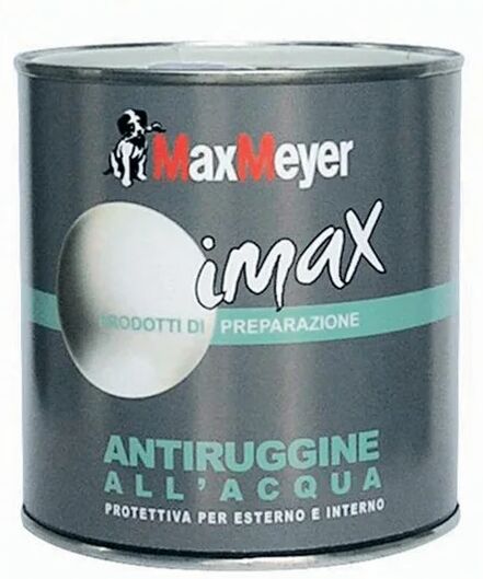 maxmeyer fondo per pittura  antiruggine imax base acqua per parete a secco 0.5 l