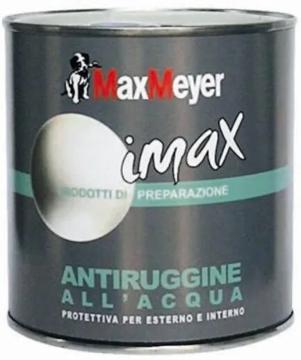 maxmeyer fondo per pittura  antiruggine imax base acqua per parete a secco 2.5 l