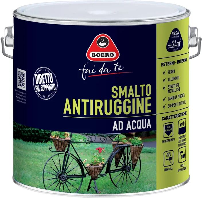 boero fai da te vernice da esterno  verde imperiale 2 l