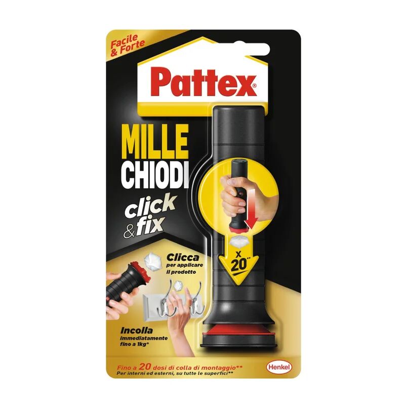 pattex colla millechiodi click&fix  30g