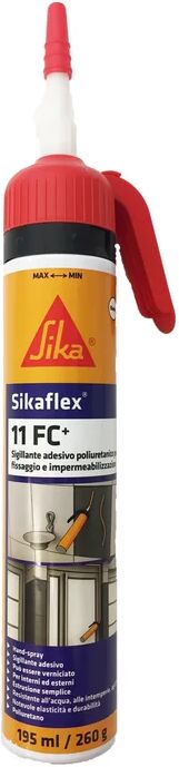 sika silicone sigillante  flex 11 fc hand spray bianco 195 ml