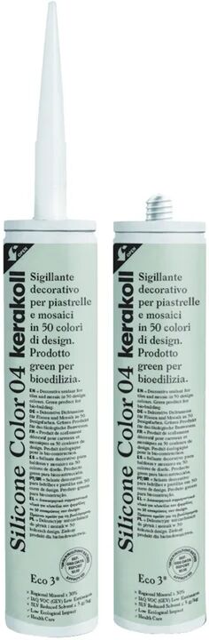 kerakoll silicone sigillante  fugabella eco 04 grigio 310 ml